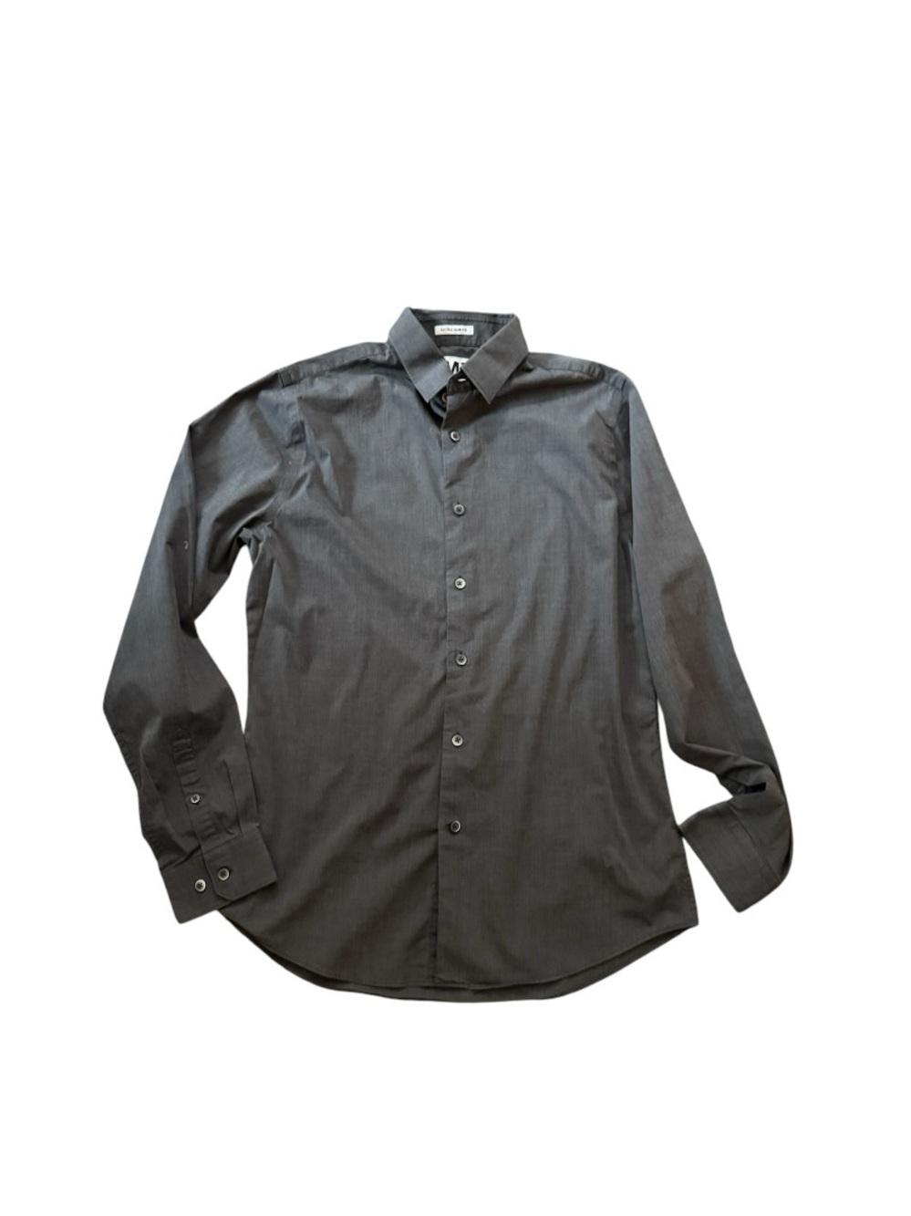 Express Men's Charcoal Dress Shirt